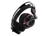 1More Spearhead VR GAMING - Hörlurar med mikrofon - 7.1-kanals - fullstorlek - kabelansluten - aktiv brusradering - USB, 3,5 mm kontakt