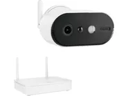 ABUS PPIC91000, IP-säkerhetskamera, Inomhus & utomhus, Trådlös, Tak/vägg/bord, Svart, Vit, IP65