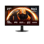 27G50F - 27-tums Full HD IPS-gamingskärm med 180 Hz uppdateringsfrekvens, 0,5 ms MPRT och NVIDIA G-SYNC Compatible för jämnt och exakt spelande