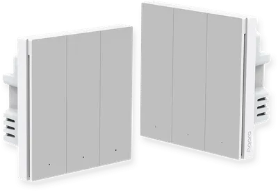 Smart Wall Switch H1 Triple Rocker (No Neutral)
