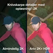 Arlo Pro 6 - 2025 Edition - nätverksövervakningskamera - utomhusbruk, inomhusbruk - väderbeständig - färg (Dag&Natt) - ljud - trådlös - Wi-Fi