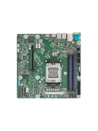 ASRock Rack EPYC4000D4U - Moderkort - micro ATX - LGA1718-uttag - AMD X600 Chipuppsättning - USB 3.2 Gen 1 - 2 x Gigabit LAN - inbyggda grafiken