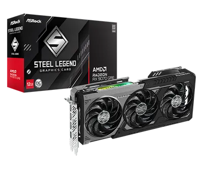 Radeon RX 9070 GRE Steel Legend Dark 12GB OC