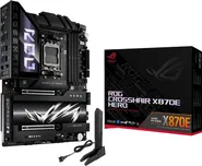 ASUS ROG CROSSHAIR X870E HERO Moderkort - AMD X870E - AMD AM5 socket - DDR5 RAM - ATX
