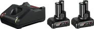 2 x GBA 12V 6.0Ah + GAL 12V-40