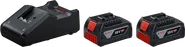 2 x GBA 18V 4.0Ah + GAL 18V-40