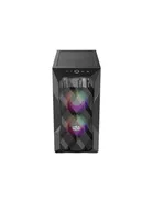 Cooler Master MasterBox TD300 MESH - Tower - micro ATX - genomskinlig sidopanel (härdat glas) - ingen strömförsörjning (ATX) - svart - USB/ljud