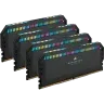 DOMINATOR® PLATINUM RGB 64GB (4x16GB) DDR5 DRAM 6400MT/s CL32 Memory Kit — Black