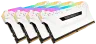 VENGEANCE® RGB PRO 32GB (4 x 8GB) DDR4 DRAM 3200MHz C16 Memory Kit — White