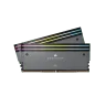 DOMINATOR TITANIUM RGB 32 GB (2 x 16 GB) DDR5 DRAM 6 000 MT/s CL30 AMD EXPO- och Intel XMP-minnespaket – grå