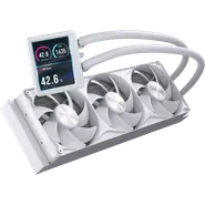 NAUTILUS II 360 RS LCD vattenkylning för CPU - vit