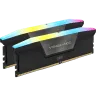 VENGEANCE® RGB 96GB (2x48GB) DDR5 DRAM 5200MT/s CL38 Memory Kit — Black