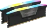 VENGEANCE® RGB 64GB (2x32GB) DDR5 DRAM 6000MT/s CL30 Memory Kit — Black