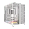 AIR 5400 LX-R RGB iCUE LINK Trippelkammar Midi-Tower PC-chassi – Vit