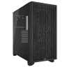 3000D AIRFLOW Mid-Tower-chassi – svart