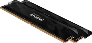 Crucial Pro DDR5-6400 CL32 32GB Kit (16GBx2) UDIMM: OC Gaming Memory Black