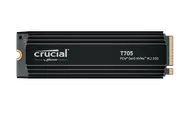 Crucial T705 2TB PCIe Gen5 NVMe M.2 SSD with heatsink