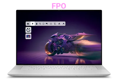 XPS 16 bärbar dator (Intel Core Ultra 7 255H (16 kärnor, upp till 5,1 GHz Turbo) / 32 GB, LPDDR5X, 7 467 MT/s, integrerat, dubbla kanaler / 512 GB, M.2, PCIe NVMe, SSD / 16,3 tum, utan pekfunktion, 2K, 30–120 Hz, 500 cd/m²)