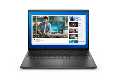 Dell 16 bärbar dator (Intel Core 5 120U (10 kärnor, upp till till 5,0 GHz) / 16 GB: 2 × 8 GB, DDR5, 5 200 MT/s / 512 GB, M.2, PCIe NVMe, SSD / 16,0-tums 16:10 2K-skärm (1 920 × 1 200) med bländskydd, utan pekfunktion, 300 cd/m² bred