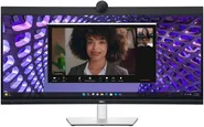 Dell P3424WEB 34" böjd videokonferensskärm