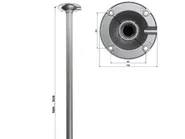 Teleskopiskt takstativ för kameror BR-150X300