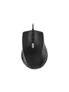 DELTACO MS-774 - Mus - optisk - 3 knappar - kabelansluten - USB - svart