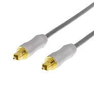 DELTACO digial audiokabel (optisk) - SPDIF - 2 m