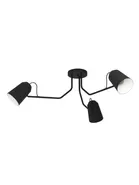 EGLO LORETO TAKLAMPA 3XE27 Ø1145 SVART