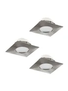EGLO PINEDA INBYGGN. SET 3X500LM 78X78 BS