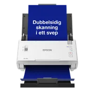 WorkForce DS-410 kompakt arkmatad A4-företagsskanner med automatisk dokumentmatare för 50 ark och Epsons programvara Document Capture Pro