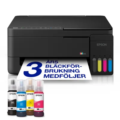 EcoTank ET-2914 A4-multifunktions Wi‑Fi- och AirPrint-bläckbehållarskrivare med bläck för upp till tre års användning inkluderat