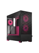 Fractal Design Pop Air RGB Tempered Glass Clear Tint, ATX - Magenta Core