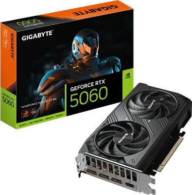 GeForce RTX™ 5060 WINDFORCE MAX OC V2 8G
