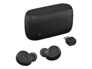 Jabra Evolve2 Buds öronsnäckor USB-C MS brusreducerande + trådlös laddplatta