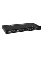 IC INTRACOM techly 4x1 USB HDMI KVM Switch 4Kx2K