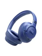 JBL TUNE 780NC - Hörlurar med mikrofon - fullstorlek - Bluetooth - trådlös, kabelansluten - aktiv brusradering - USB-C - blå