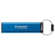 Kingston IronKey Keypad 200 Series USB Flash Drive 16GB USB-A