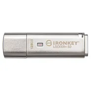 Kingston IronKey Locker+ 50 USB Flash Drive 128GB