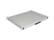 SLIDING SHELF FOR 19" RACK CABINETS 350MM GREY (1U/445X350MM, LOAD CAPACITY UP TO 35KG)