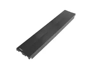19" PLASTIC FAST ASSEMBLY FIRE RETARDANT BLANKING PANEL 2U BLACK