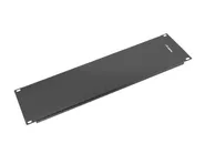 19" BLANKING PANEL 3U BLACK