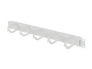 19" CABLE MANAGEMENT 5 RINGS TYPE B 1U GREY