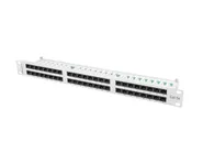 PATCH PANEL 48 PORT 1U 19" CAT.5E UTP GREY