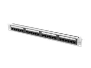 PATCH PANEL 24 PORT 1U 19" CAT.6A UTP GREY