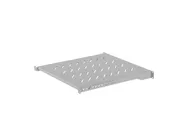 19" FIXED SHELF 1U/483X500MM MAX LOAD CAPACITY UP TO 25KG GREY