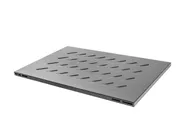 19" FIXED SHELF 1U/465X715MM MAX LOAD CAPACITY UP TO 120KG BLACK