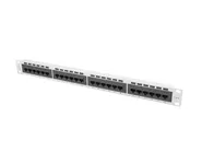 PATCH PANEL 24 PORT 1U 19" CAT.6 UTP GREY