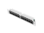 PATCH PANEL 12PORT 1U 10" CAT.5E UTP GREY