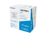 LAN CABLE UTP 305M SOLID CCA YELLOW