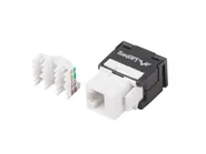 KEYSTONE MODULE TOOLLESS RJ45->LSA CAT.6A UTP 180°